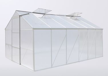 θερμοκήπιο εγχώριων κήπων πολυανθράκων 4mm/6mm για το βρεφικό σταθμό/το λουλούδι, ενιαία συρόμενη πόρτα