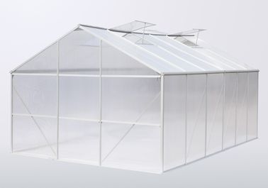 θερμοκήπιο εγχώριων κήπων πολυανθράκων 4mm/6mm για το βρεφικό σταθμό/το λουλούδι, ενιαία συρόμενη πόρτα