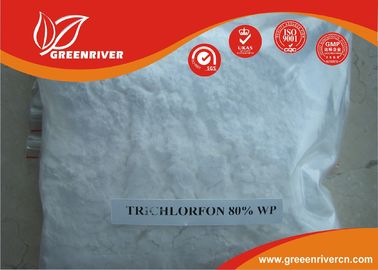Organophosphate Trichlorfon 80%WP εντομοκτόνο CAS Νο 52-68-6