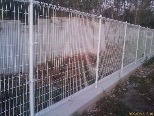 Προσαρμοσμένο γαλβανισμένο χάλυβα φρακτών διπλό πρώτο πλάνο φρακτών περιτυλίξεων ειδυλλιακό 3.0 - 6.0mm